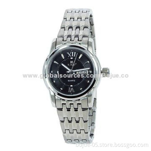 Japan Movement Quartz Watch, Made of Stainless Steel Case Material, Sized 240*36mm